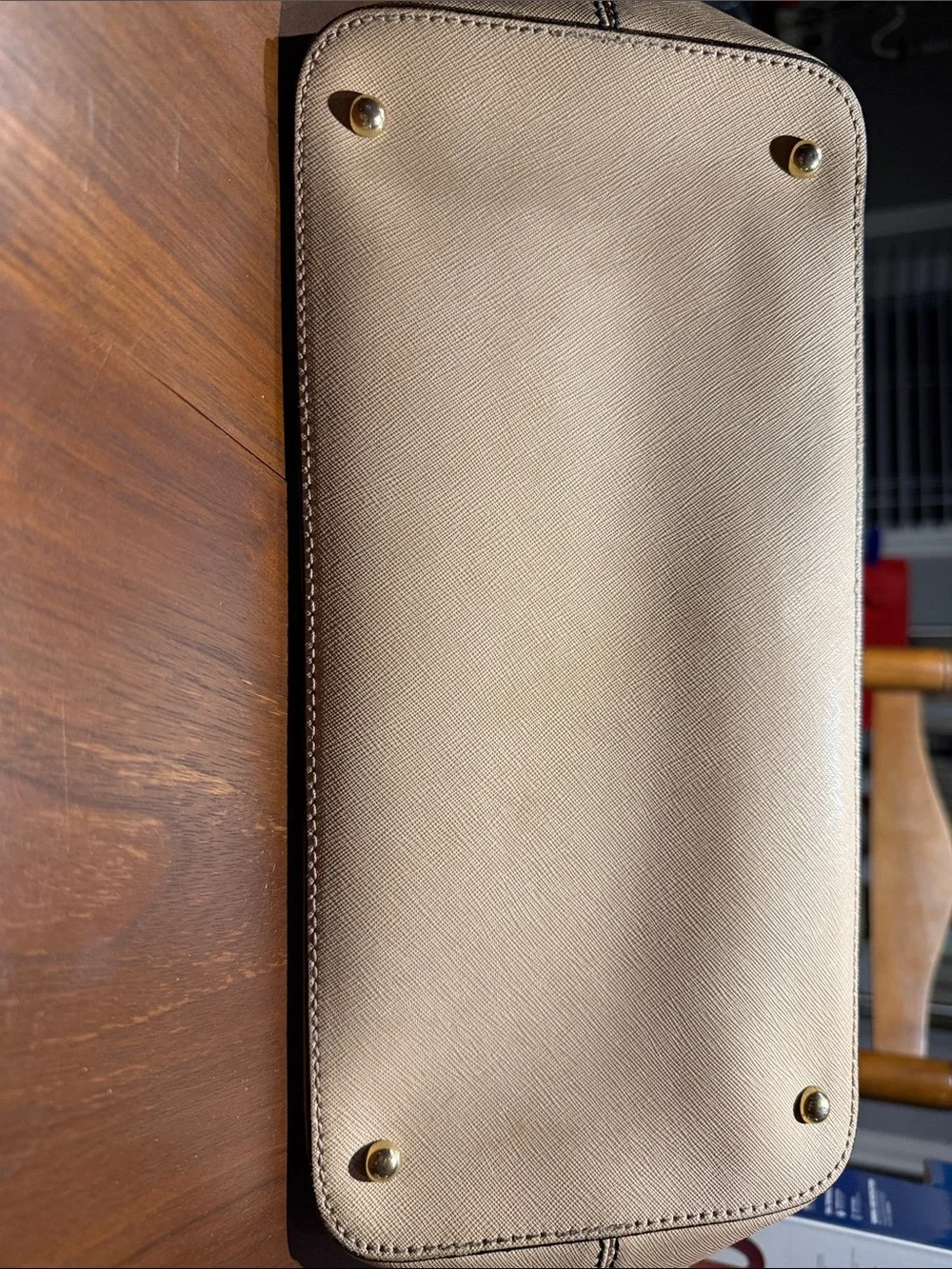 Calvin Klein Navy, Cream & Brown Tote